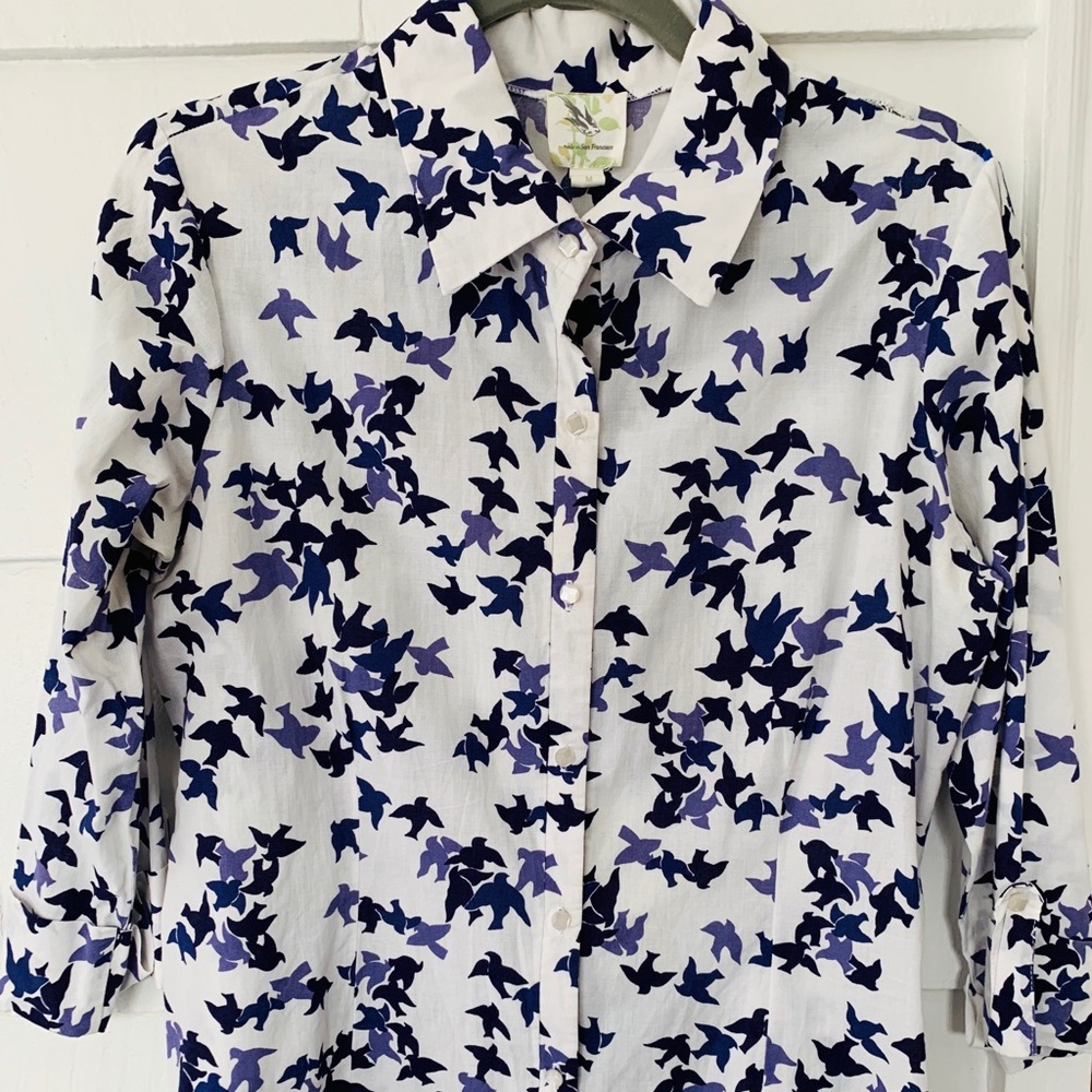 Weston Wear for Anthropologie Button down EUC